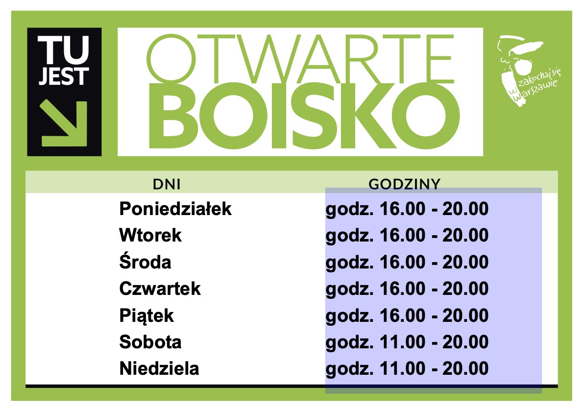 boisko otwarte