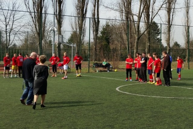 Wiosenny Turniej Piłki Nożnej o Puchar Dyrektora Technikum Budowlanego nr 5. Warszawa 27.03.2015r.