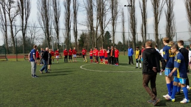 Wiosenny Turniej Piłki Nożnej o Puchar Dyrektora Technikum Budowlanego nr 5. Warszawa 27.03.2015r.